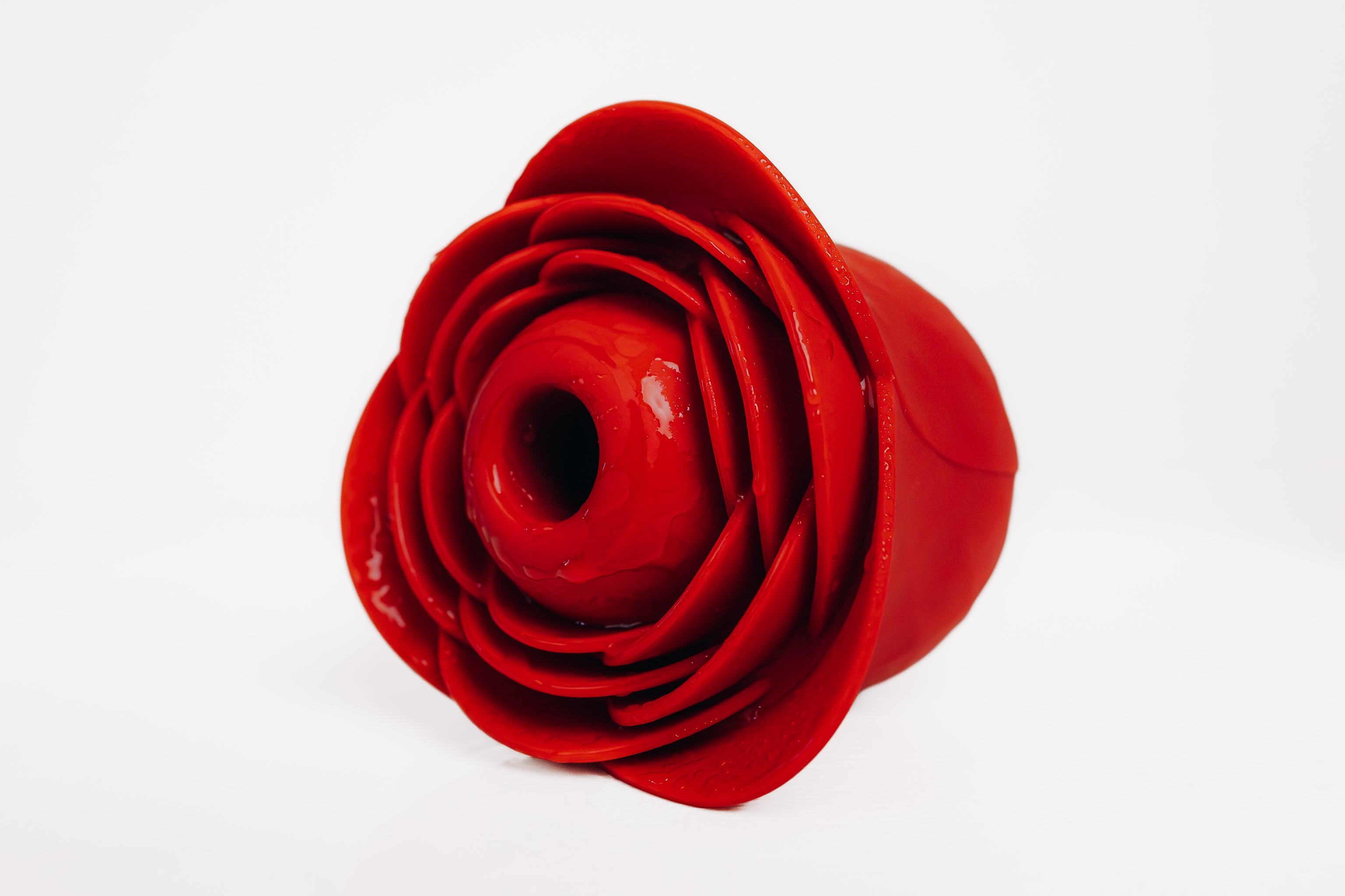 Close up shoot on rose vibrator