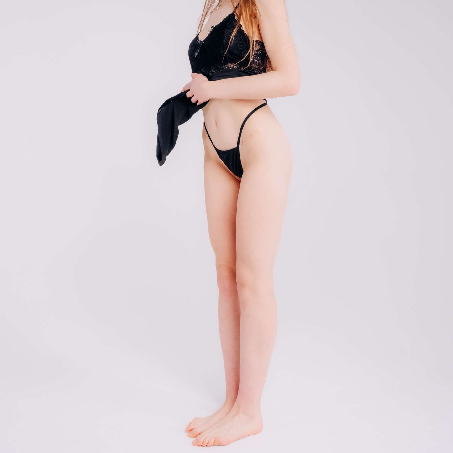 BLACK MYSTERY lingerie side