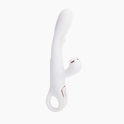 VIBRATOR WITH CLITORAL PROTRUSION