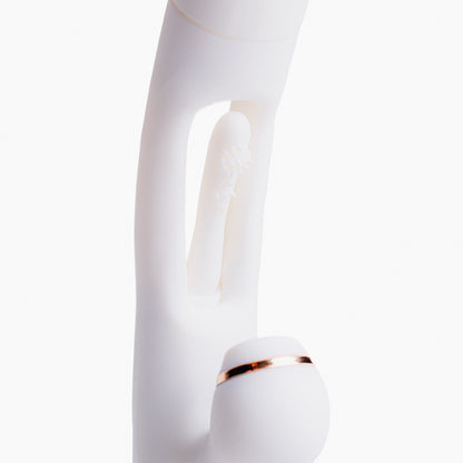 VIBRATOR WITH CLITORAL PROTRUSION
