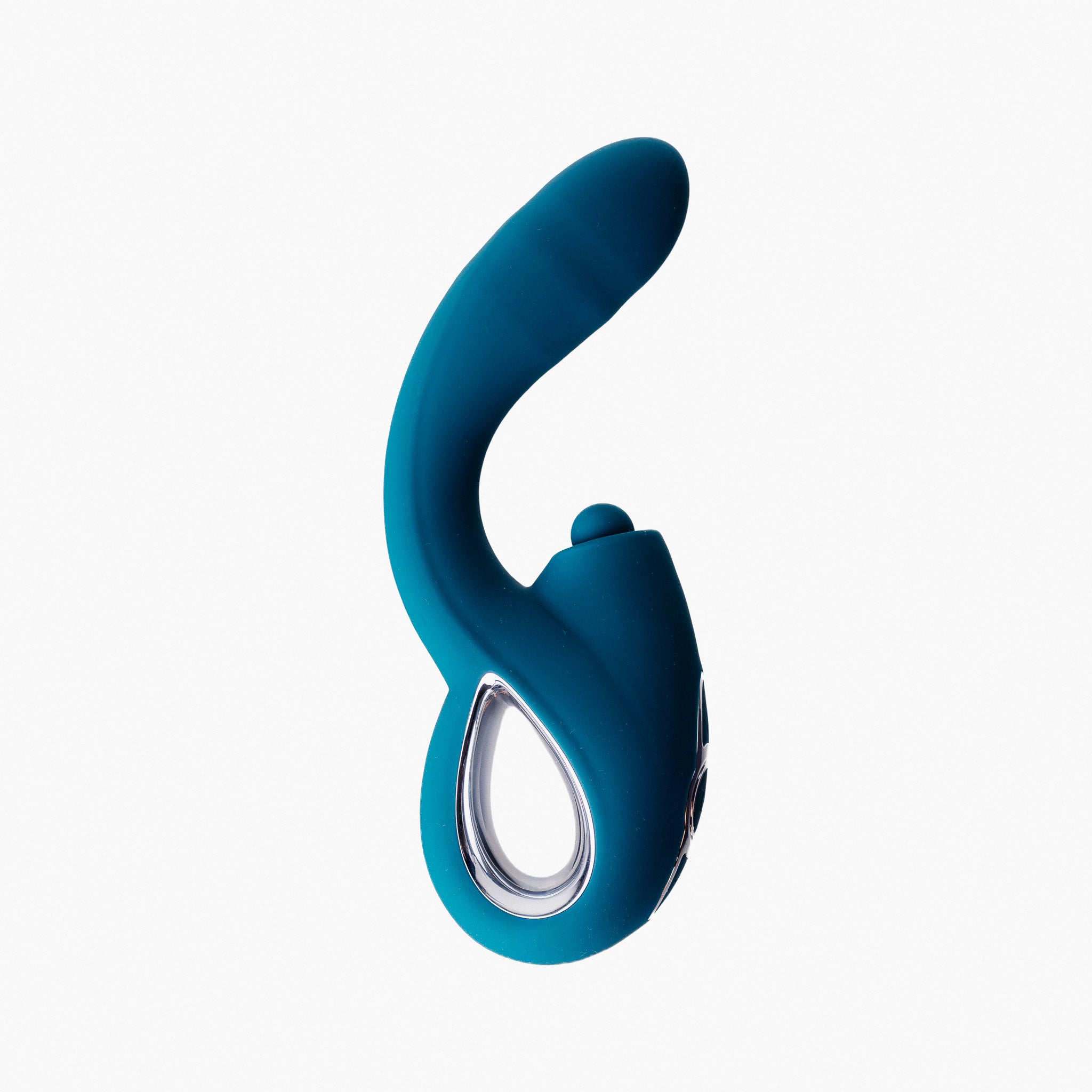 VIBRADOR CON MASAJEADOR CLITORIANO