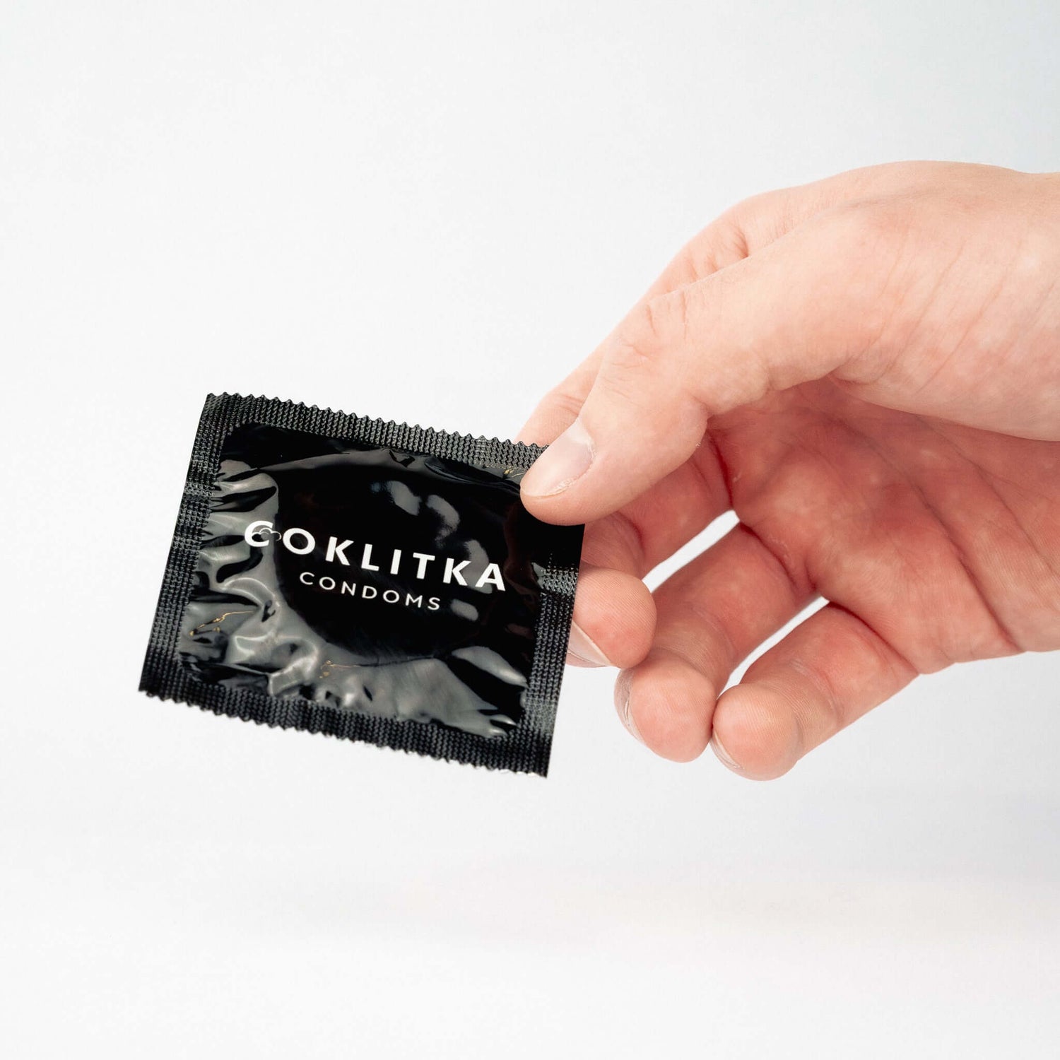 luxury CONDOM in hand