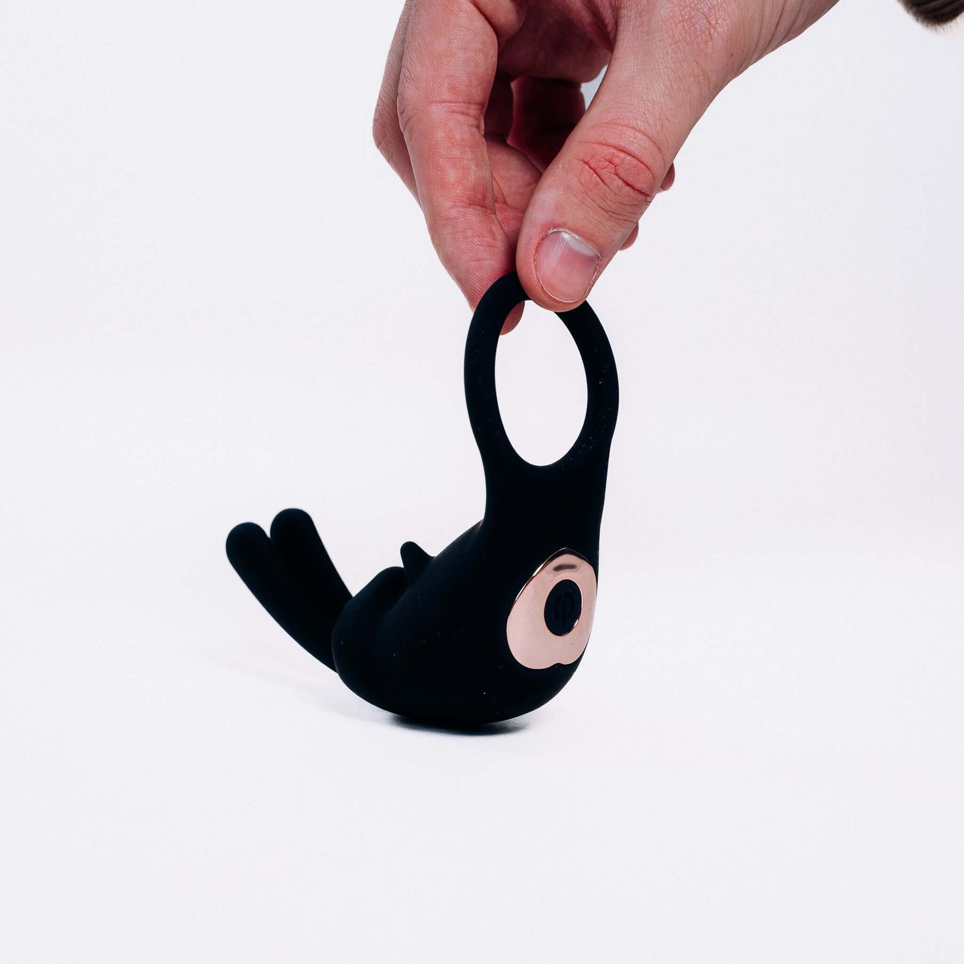 BUNNY HUG cock ring in hand