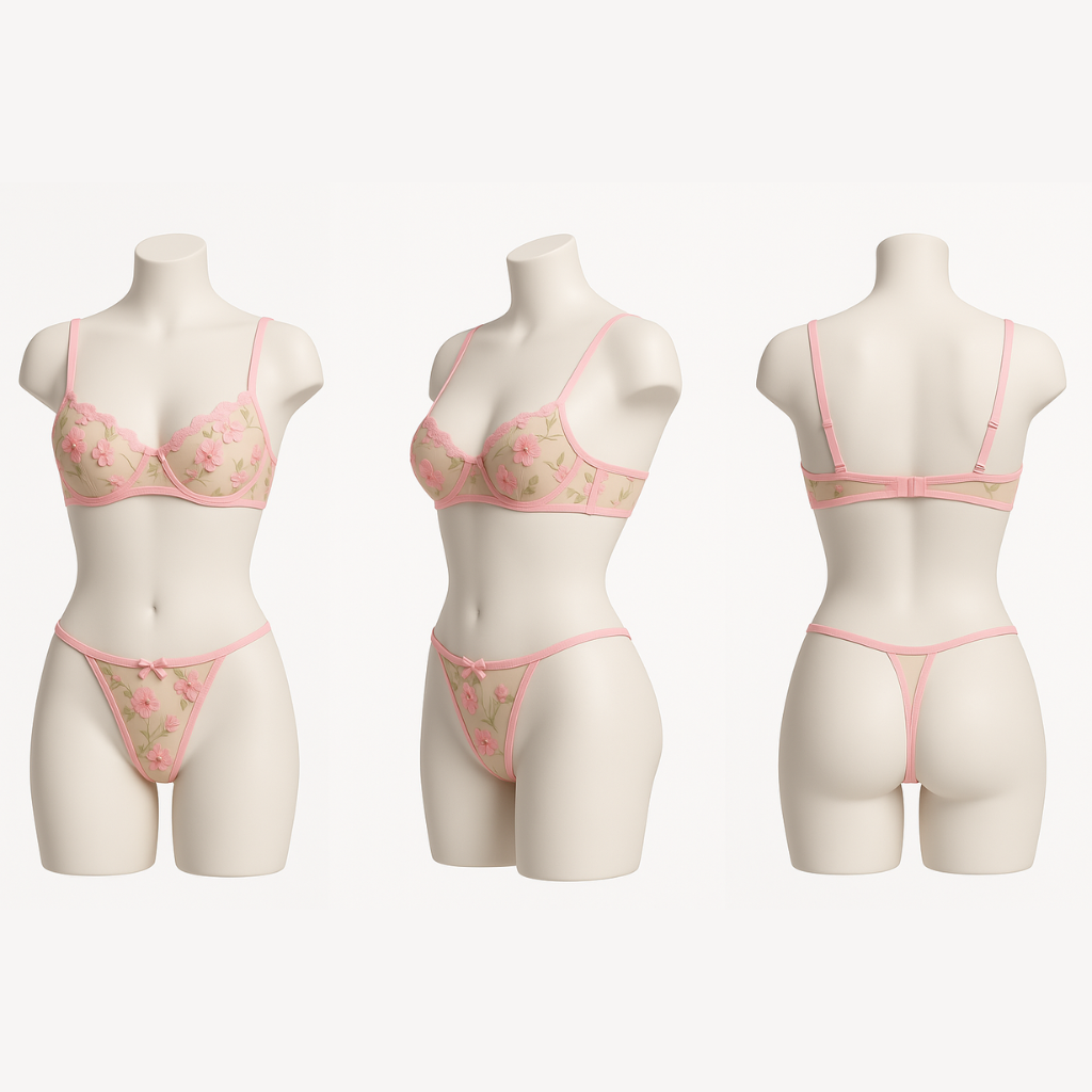 RÚŽOVÉ LINGERIE Second Image